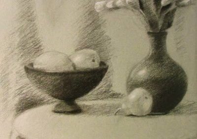 Study – Still Life with Flowers